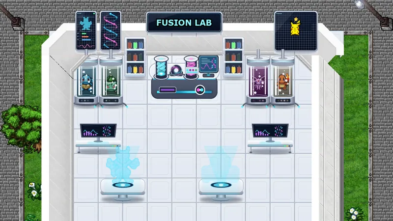 Inside the Fusion Lab with its machines and holograms