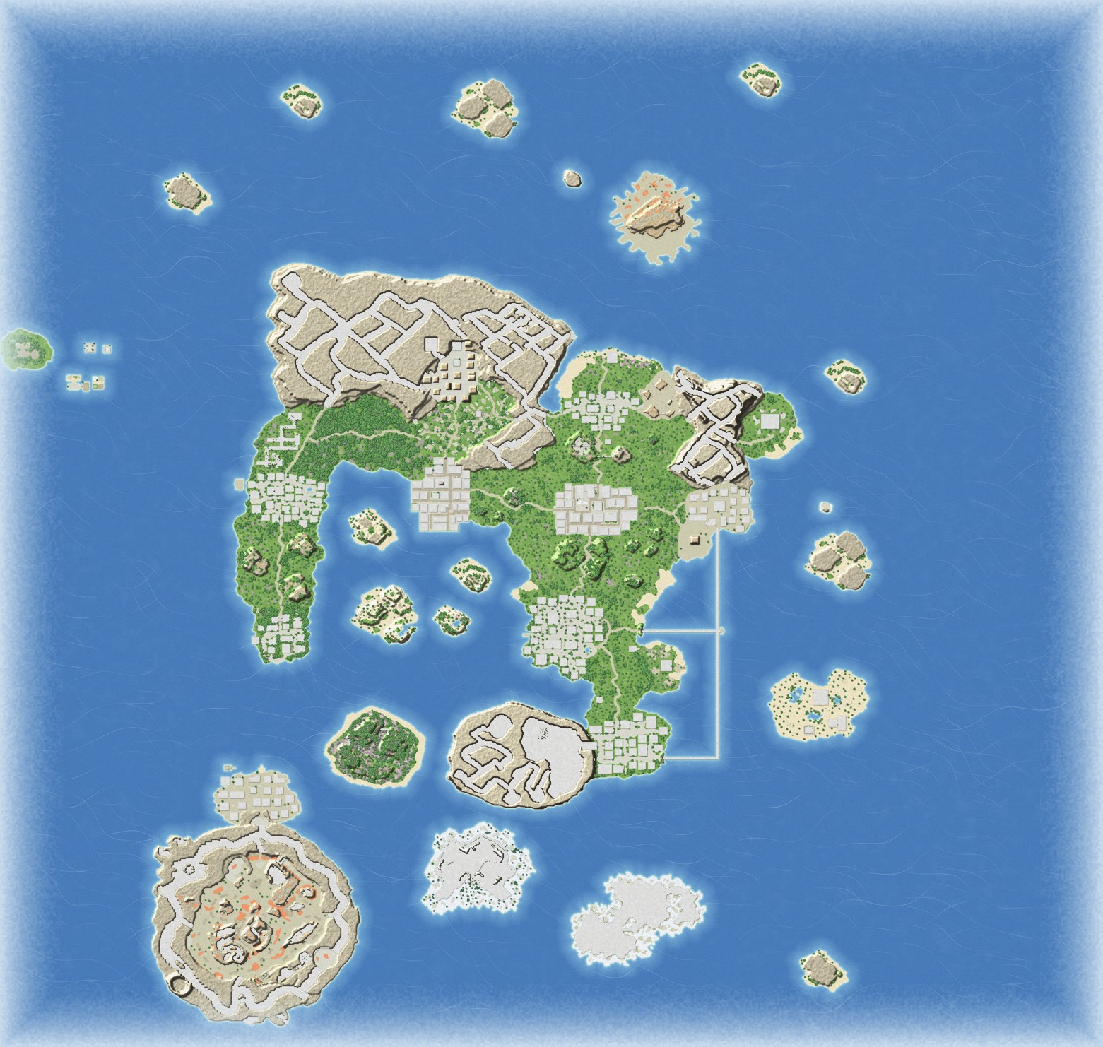 Map of Kanto